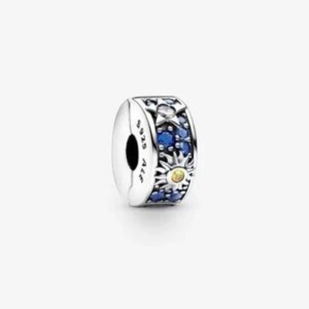 Pandora Celestial Sun, Star & Moon Clip Charm